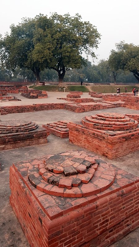 archaeological buddhist remains of sarnath
