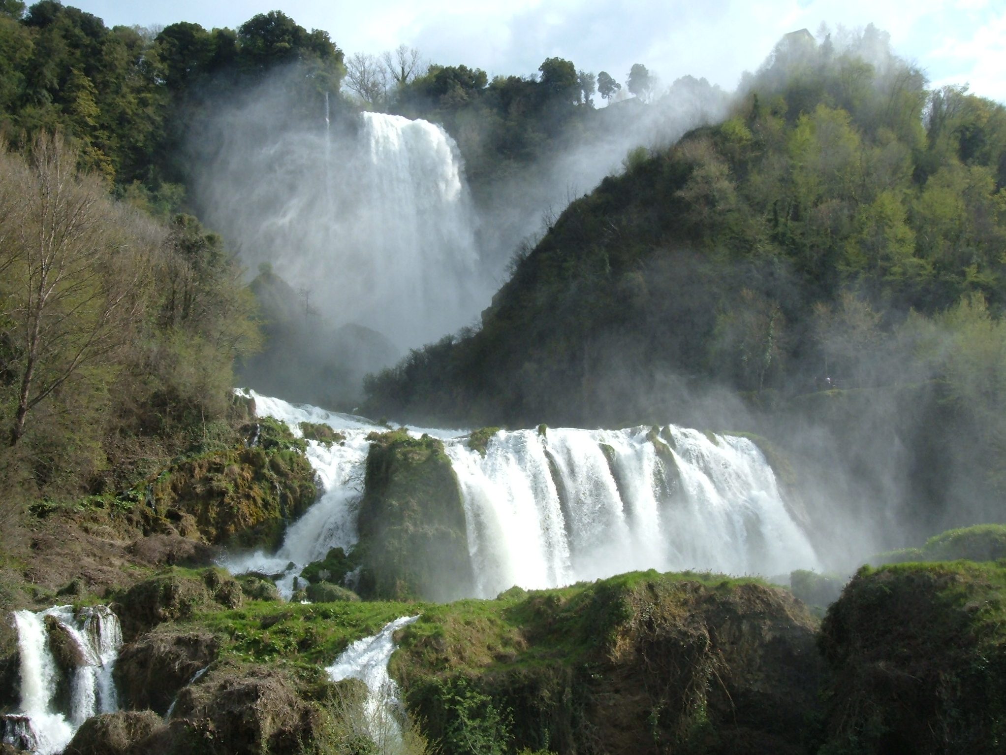 artificial waterfalls