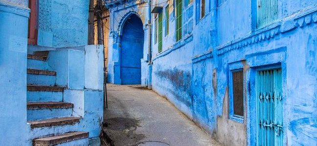 blue indigo street