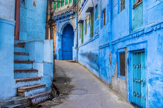blue indigo street