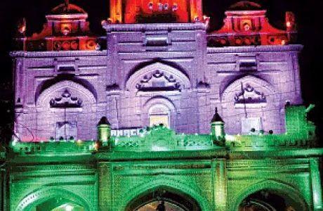 budhana gate clock tower