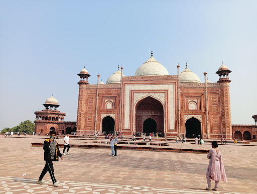 Taj Mahal West City Gate