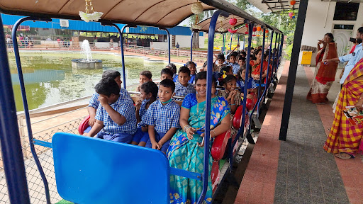 Toy train at Rajiv Gandhi park, Vijayawada