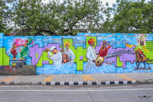 North Court Color walls