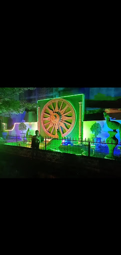 Tourist attraction Konark wheel, selfie point