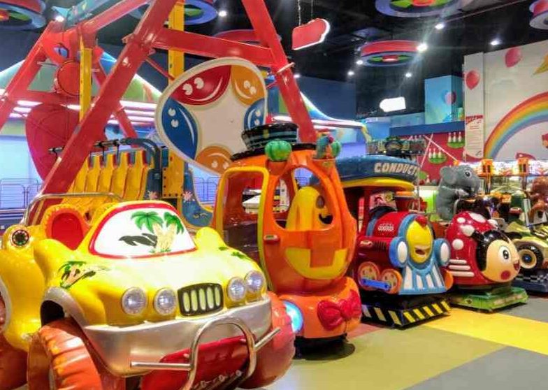 fun city elante mall ram darbar chandigarh kids game zone indoor play zone