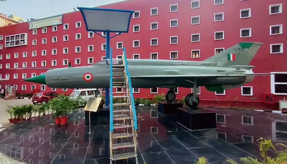 indian air force heritage museum chandigarh parking area