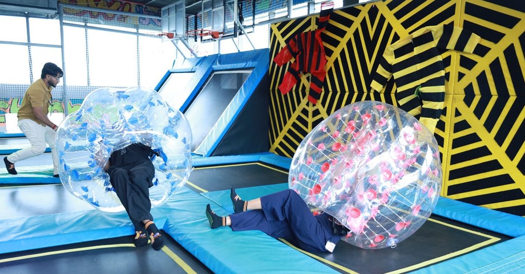 jus jumpin dhanbad trampoline adventure park