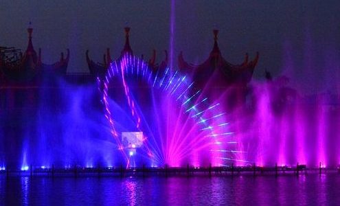 laser show and musical fountain 1