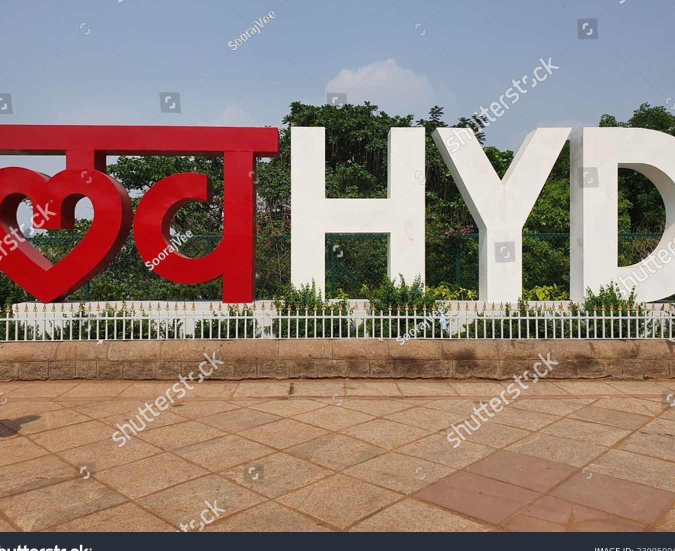 love hyderabad sculpture