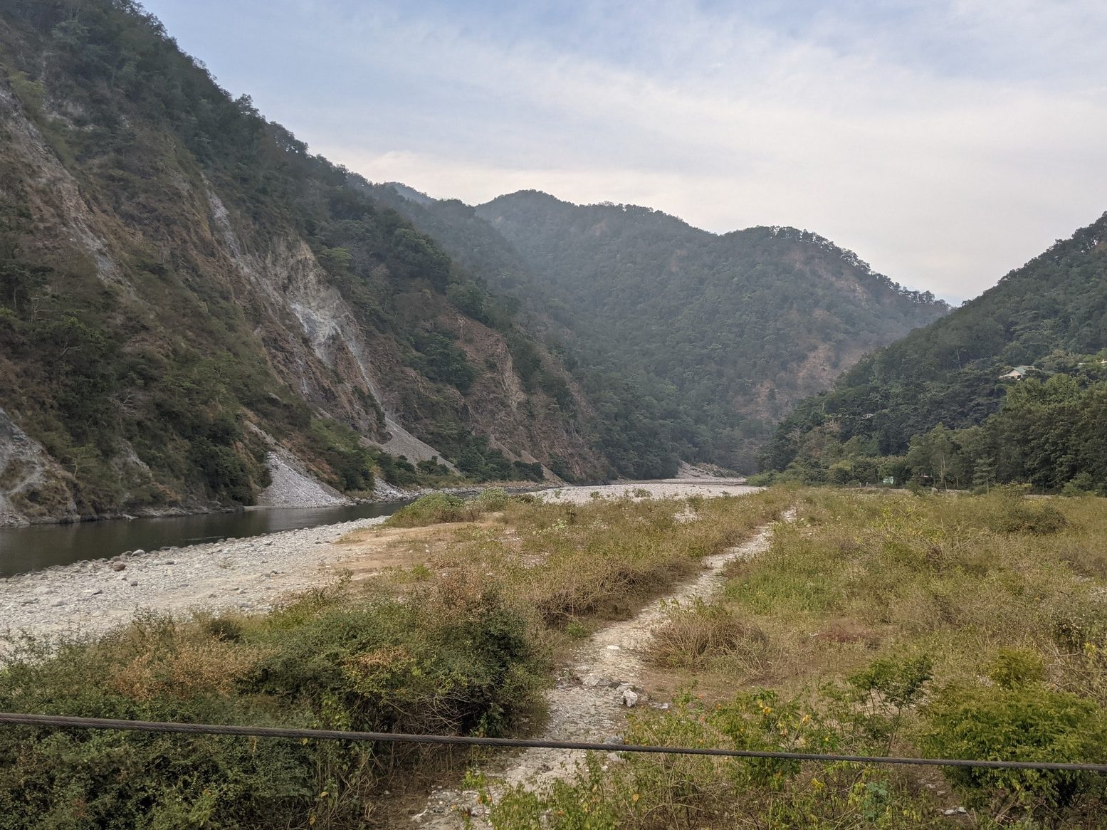 on the bank of ram ganga river
