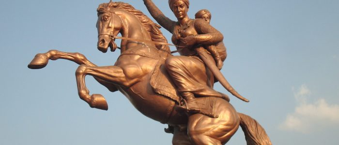 rani lakshmi bai statue