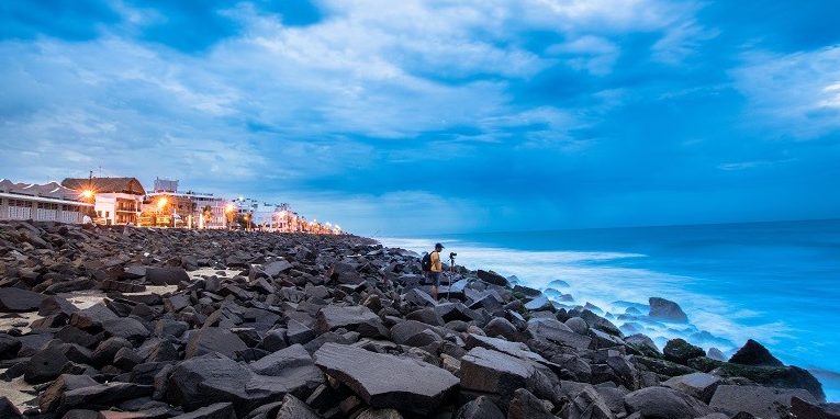 rock beach