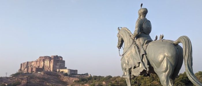 statue of rao jodha ji