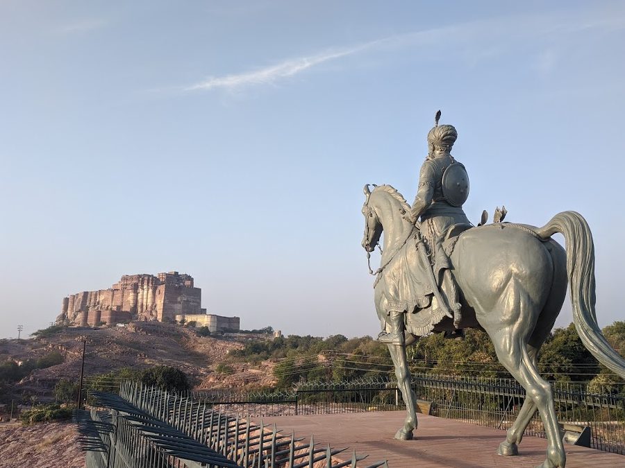 statue of rao jodha ji
