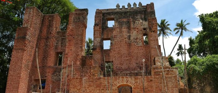 thankassery fort ruins