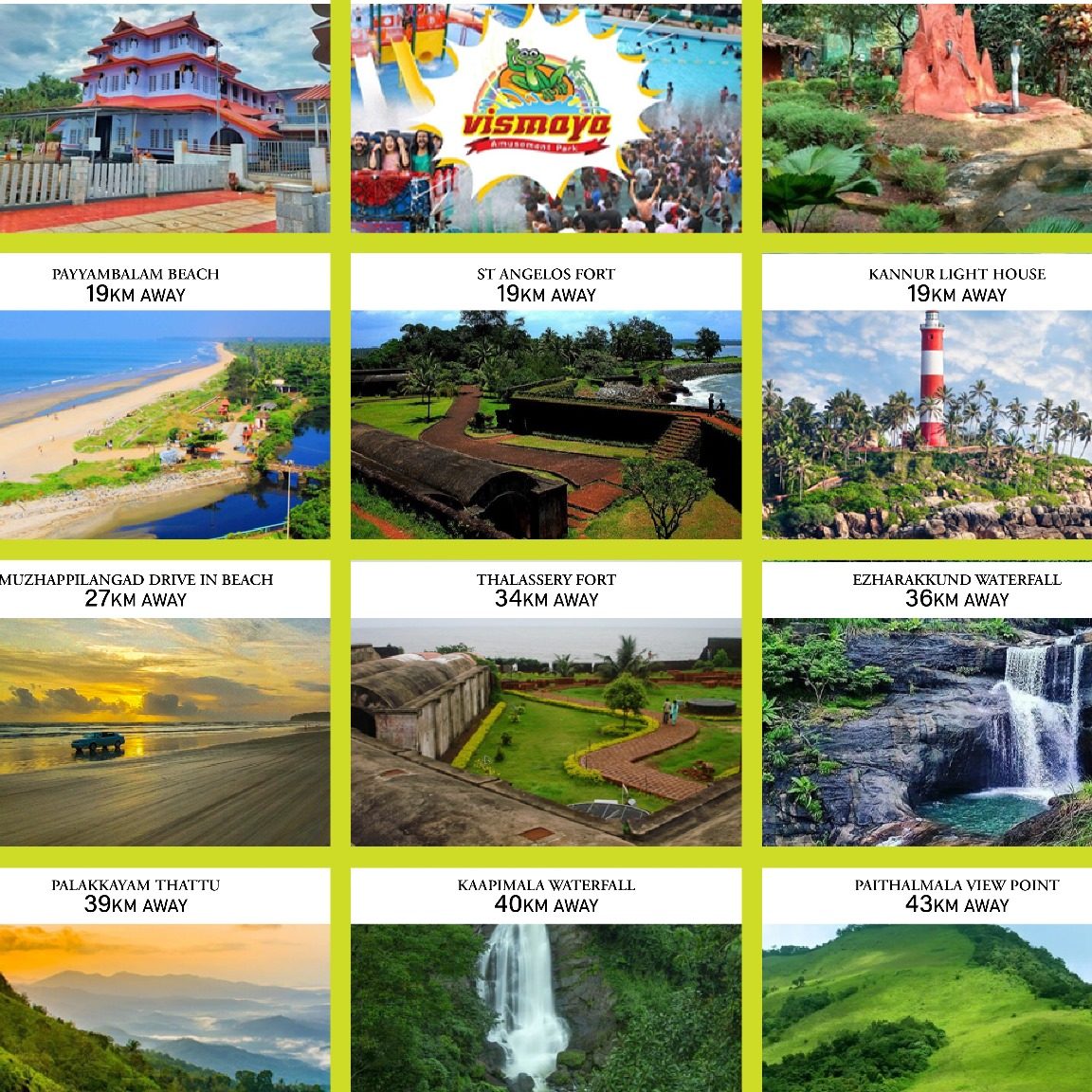 the best attractions in kannur