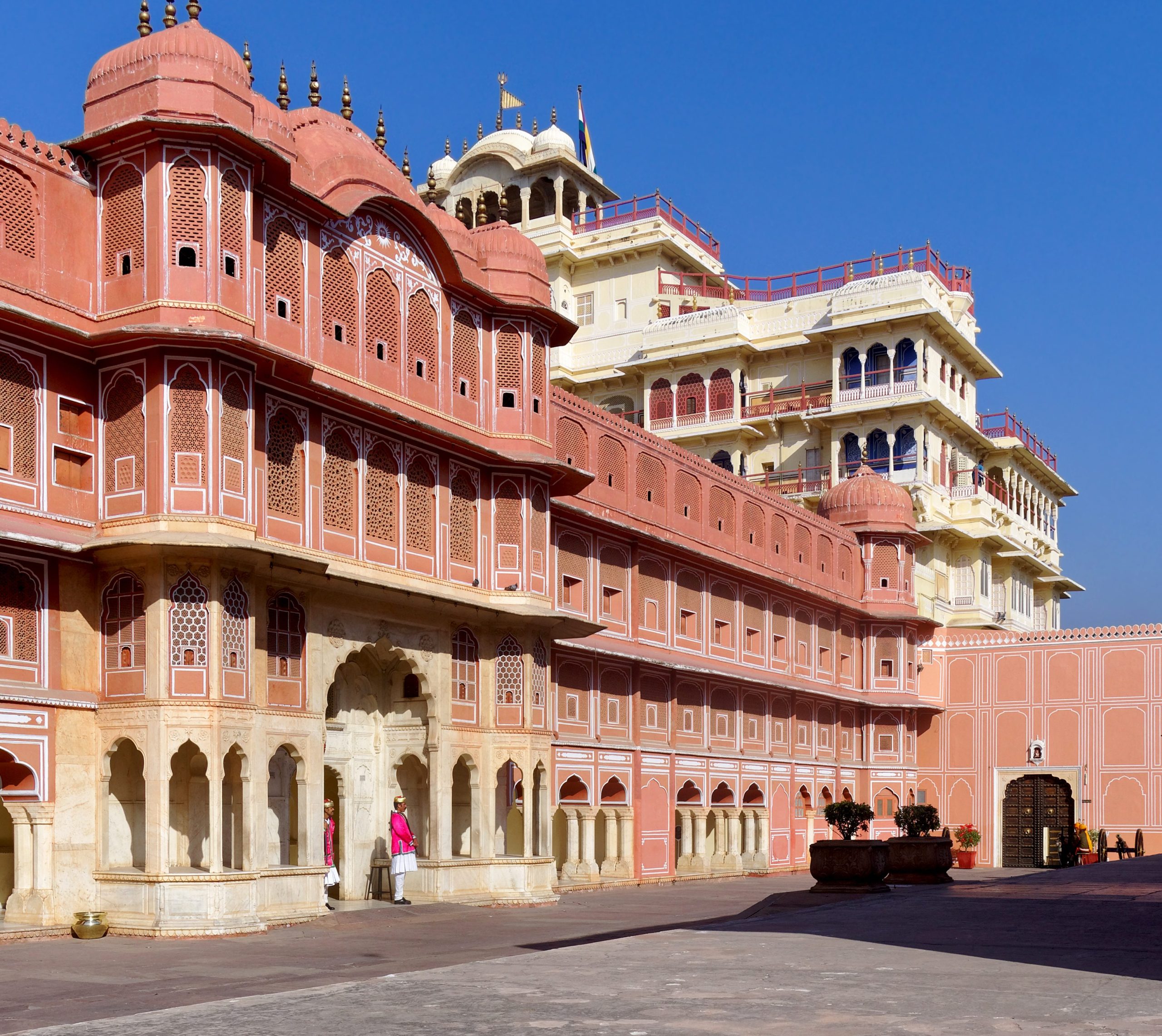 the city palace scaled